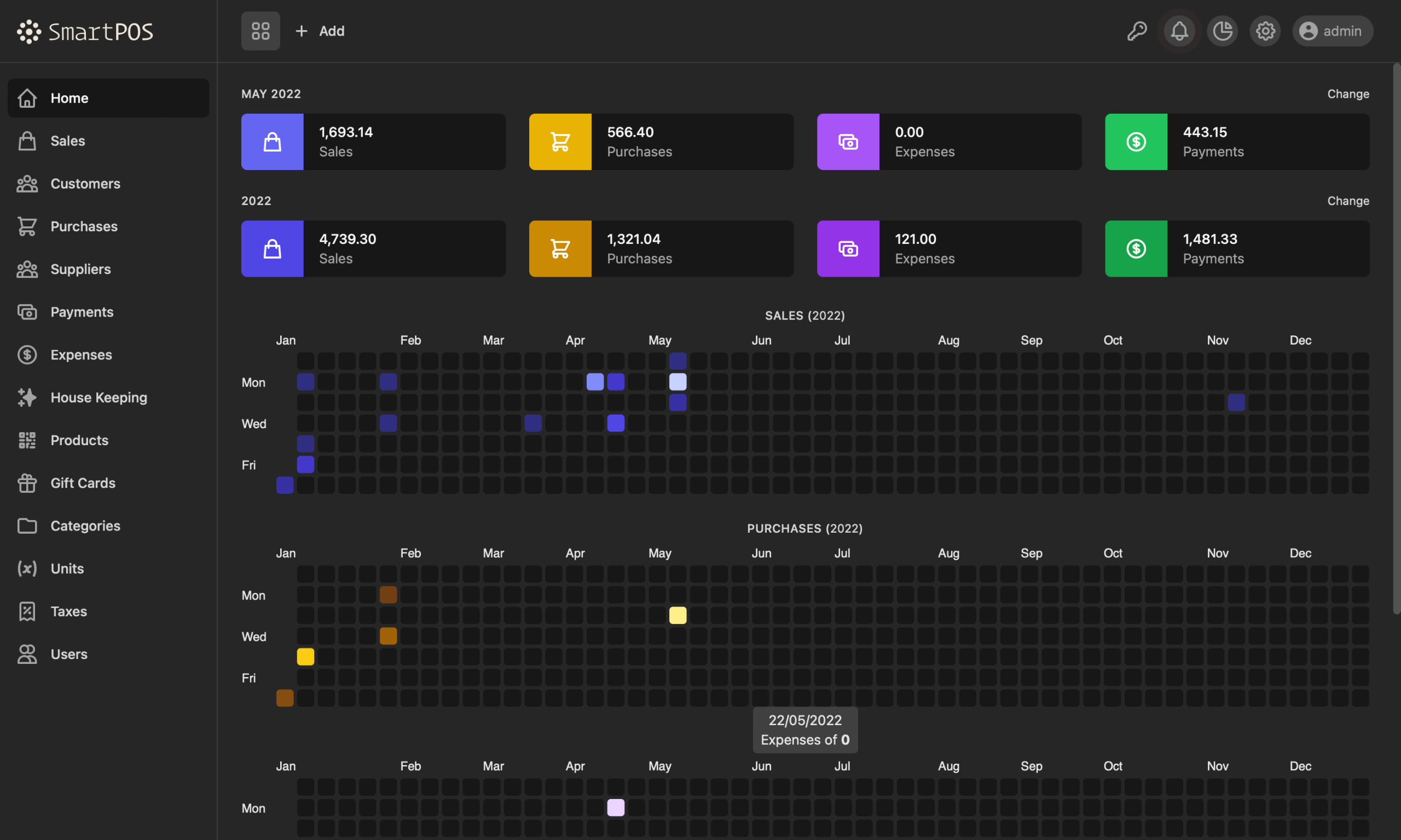 SmartPOS Dashboard